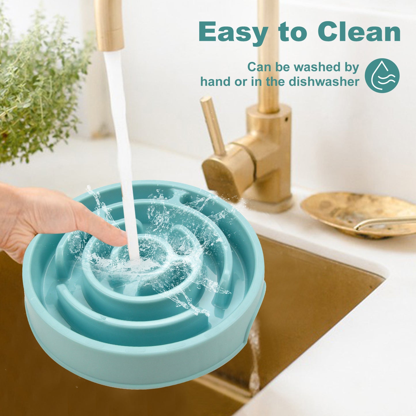CalmHound Slow Feeder Bowl — Stop Stress Eating