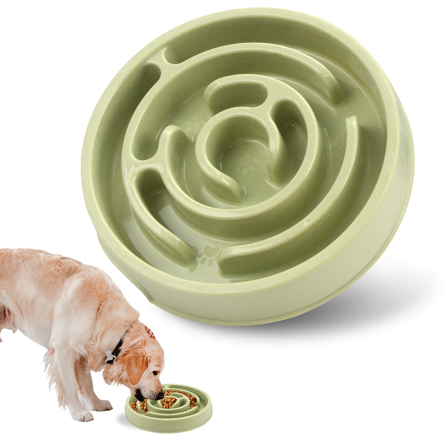 CalmHound Slow Feeder Bowl — Stop Stress Eating